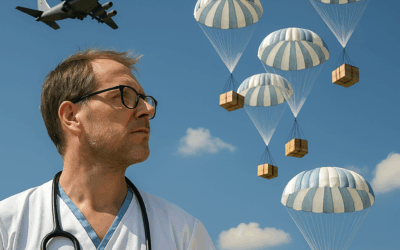 Rødt Venstre støtter Læger uden Grænsers kritik af Danmarks plan om luftnedkastning af nødhjælp