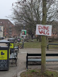 Svinevalg på Folkets Plads