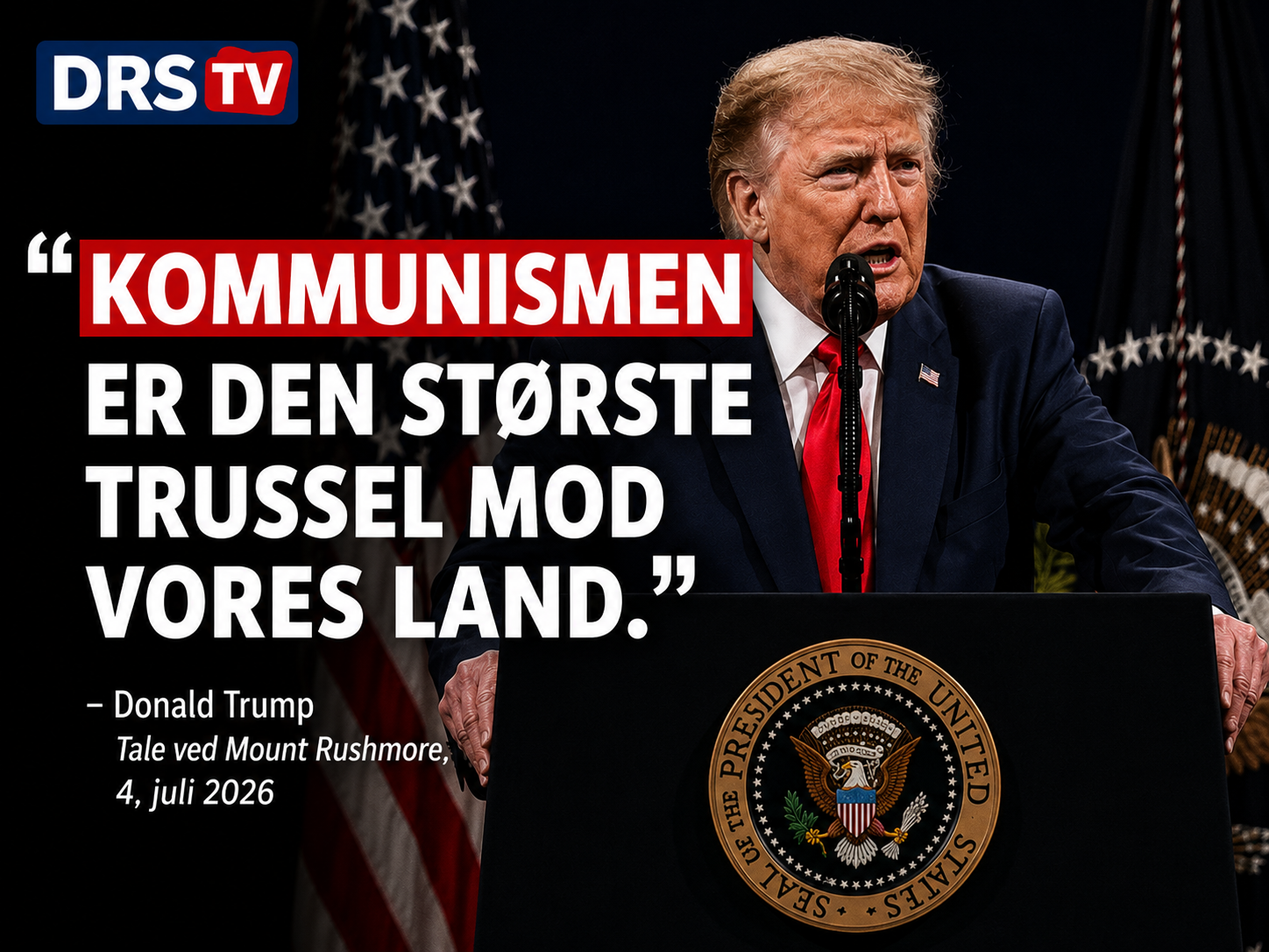 Trump: Kommunismen er den største fjende