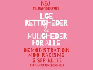 Moddemonstration 5. september i København
